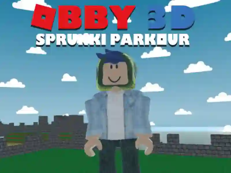 Spel Obby 3D Sproruni Parkour på nätet