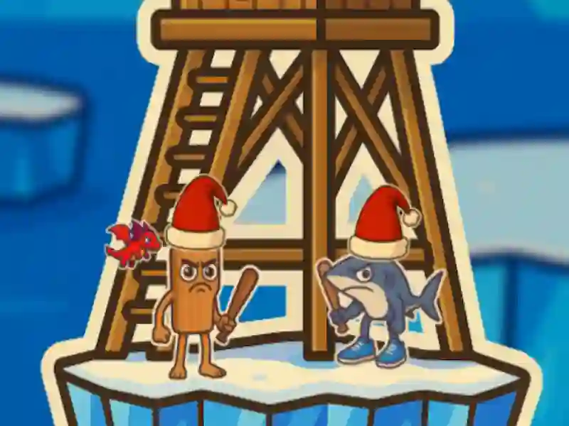 Spel Tung Tung Sahur Snow Arena på nätet