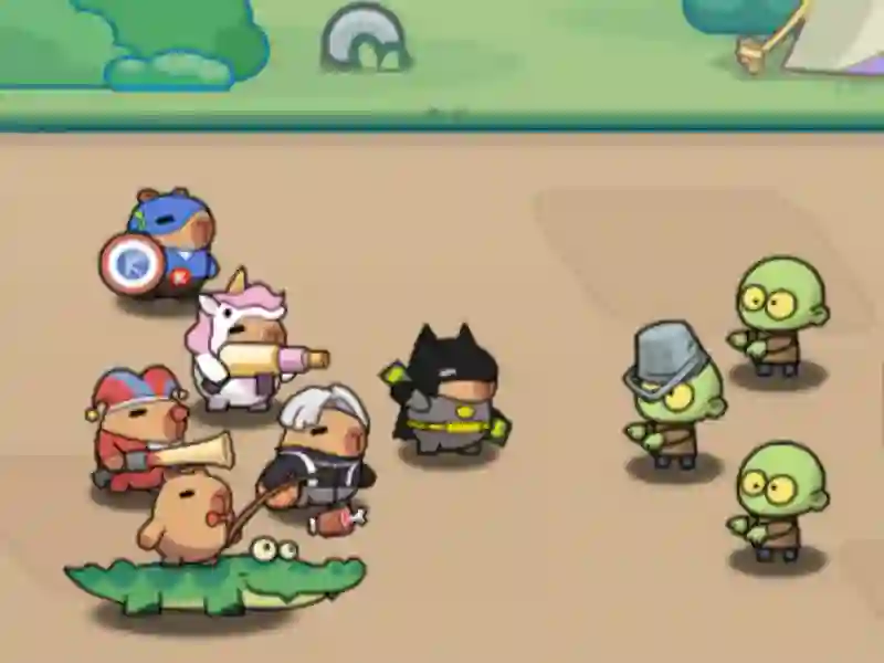 Spel Capybara gå! på nätet