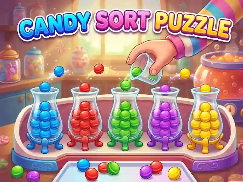 Spel Candy Sort Puzzle på nätet