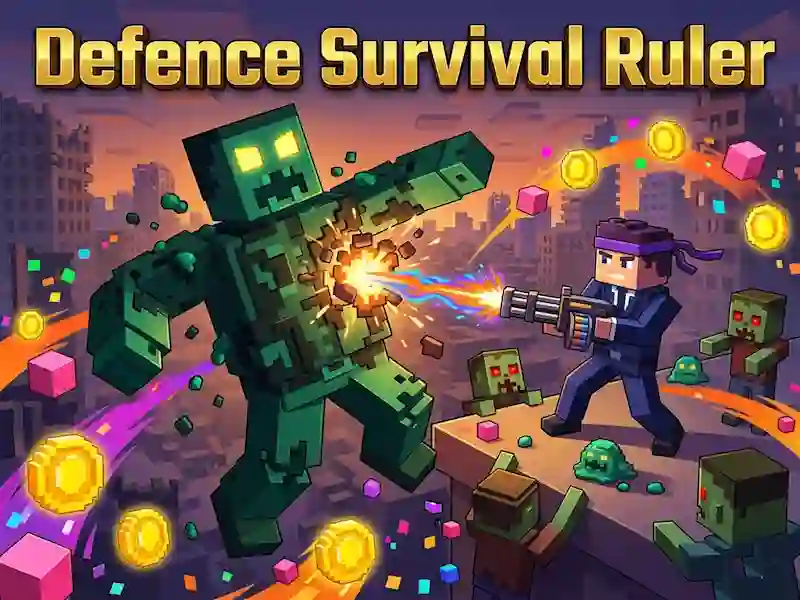 Spel Defence Survival Ruler på nätet