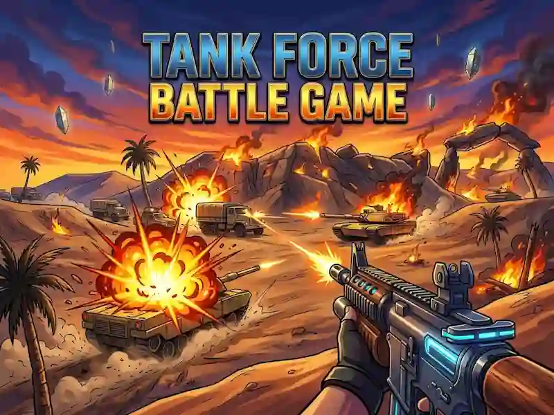 Spel Tank Force Battle Game på nätet