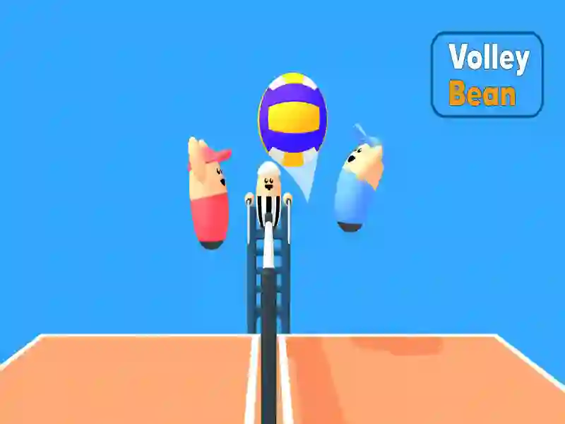 Spel Volleyböna på nätet