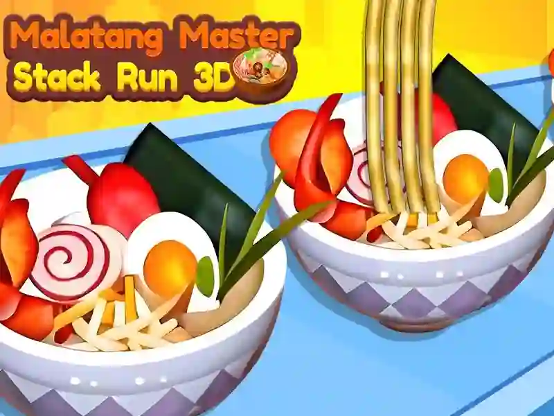 Spel Malatang Master Stack Run 3D på nätet