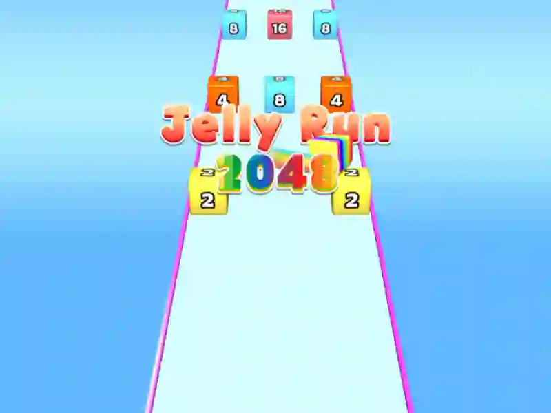 Spel Jelly Run 2048 på nätet