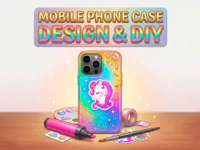 Spel Mobile Phone Case Design & DIY på nätet