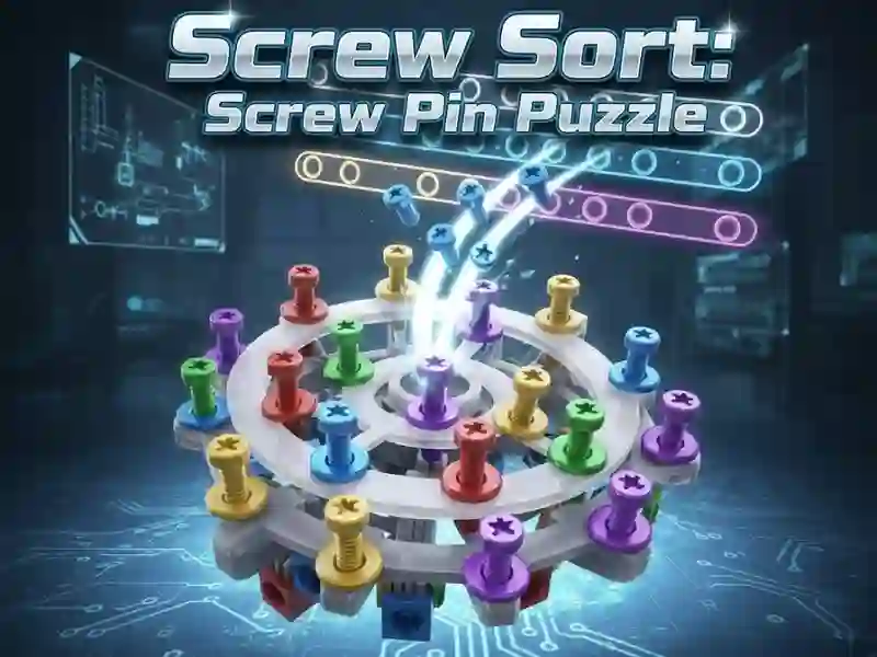 Spel Screw Sort: Screw Pin Puzzle på nätet