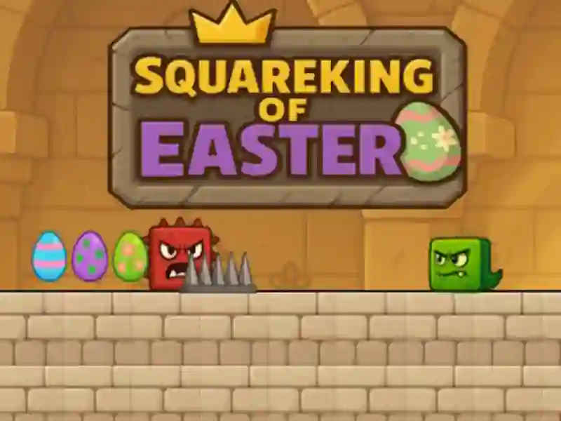 Spel Squareking av påsk på nätet Spel Squareking av påsk på nätet