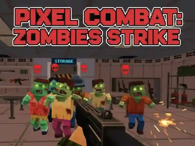 Spel Pixel Combat: Zombies Strike på nätet