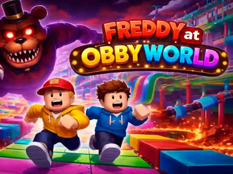 Spel Freddy på Obby World på nätet