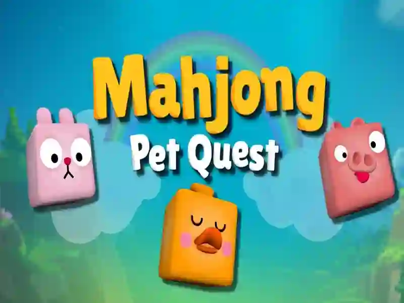 Spel Mahjong Pet Quest på nätet