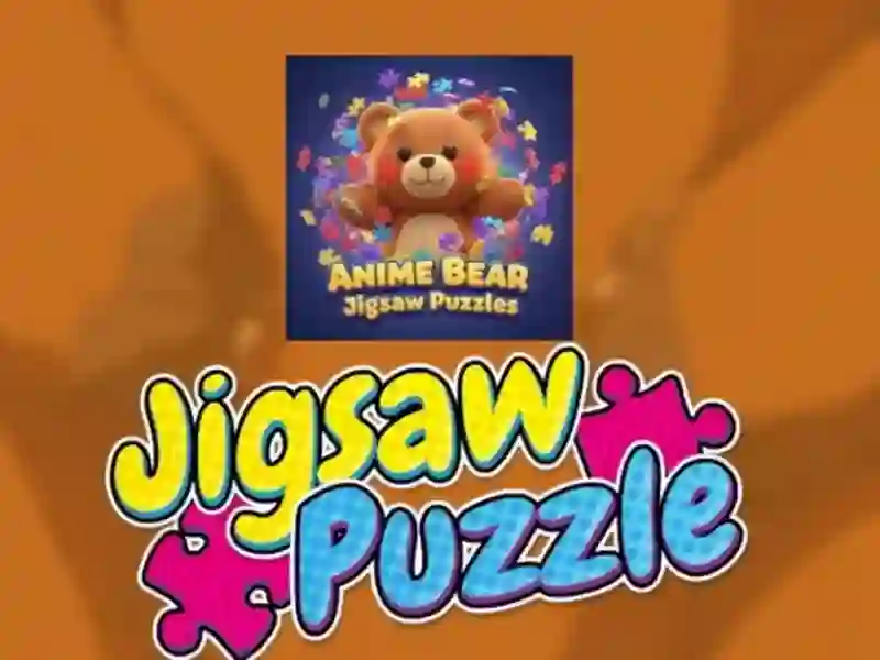Spel Anime Bear Jigsaw Pussel på nätet