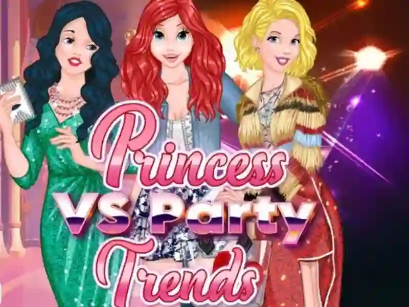 Spel Princess vs Party Trends på nätet