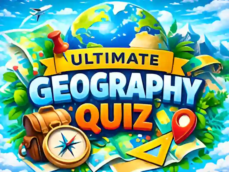 Spel Ultimat geografiquiz på nätet
