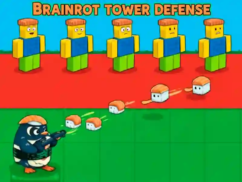 Spel Brainrot Tower Defense på nätet