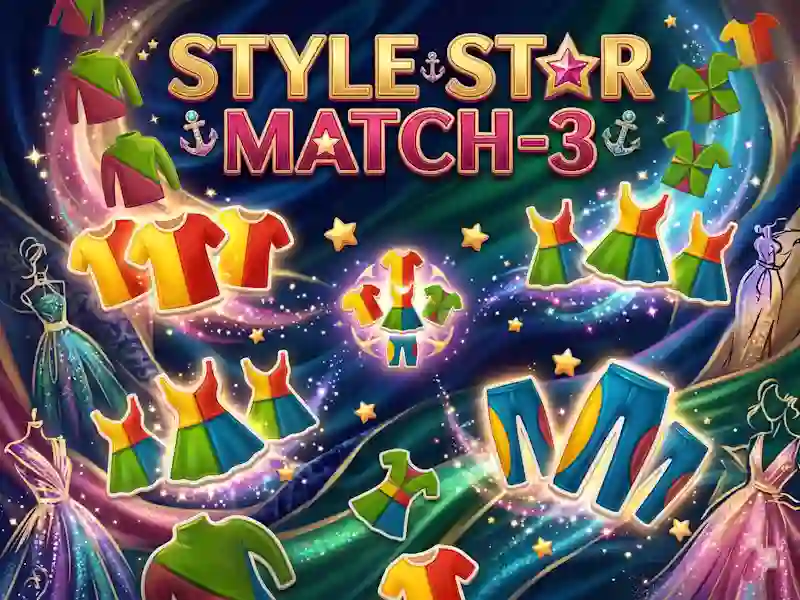 Spel Style Star Match-3 på nätet