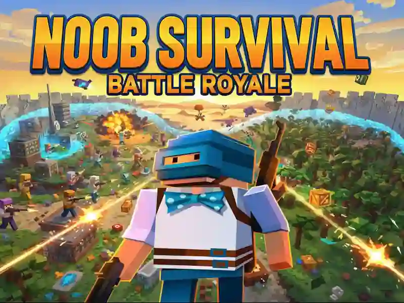 Spel Noob Survival: Battle Royale på nätet