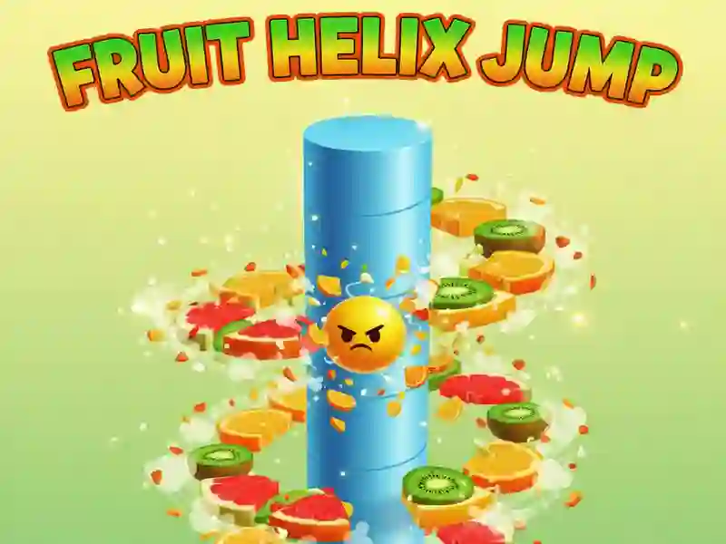 Spel Fruit Helix Jump på nätet