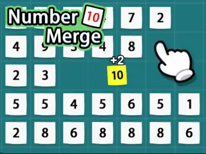 Spel Antalet smälter samman 10 på nätet