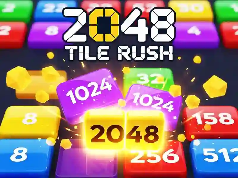 Spel 2048 Tile Rush på nätet