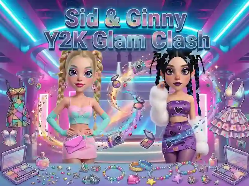 Spel Sid & Ginny Y2K Glam Clash på nätet