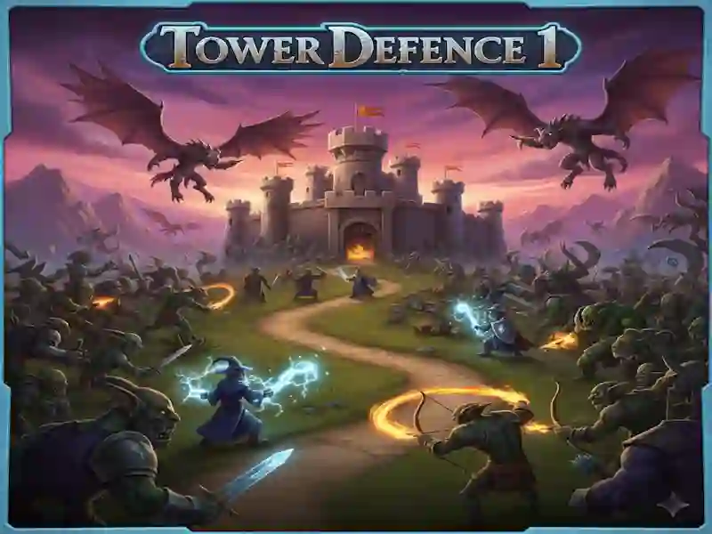 Spel Tower Defense 1 på nätet