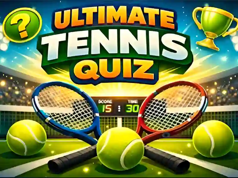 Spel Ultimat tennisquiz på nätet