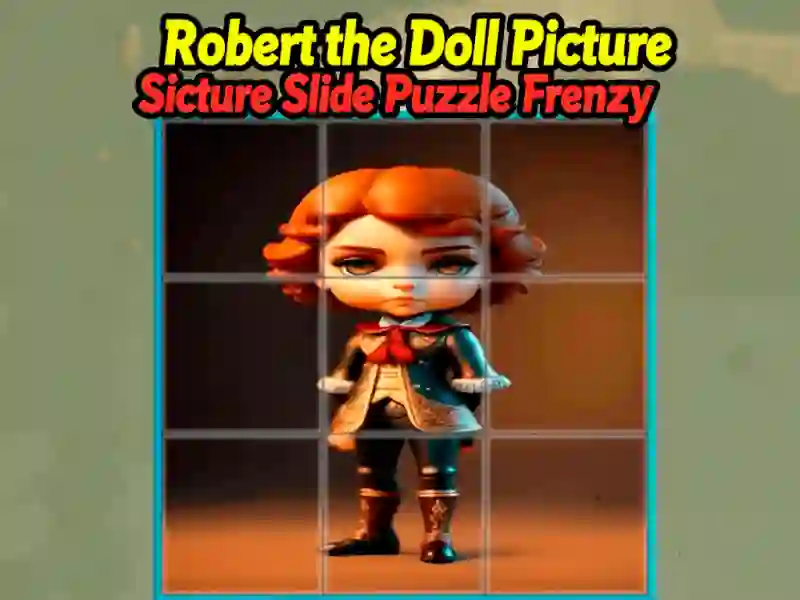 Spel Robert the Doll Bild Slide Puzzle Frenzy på nätet