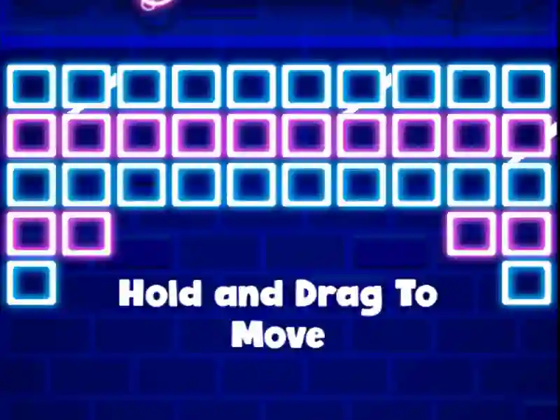 Spel Neon tegelstenar på nätet