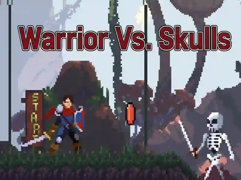 Spel Krigare Vs. Dödskallar på nätet