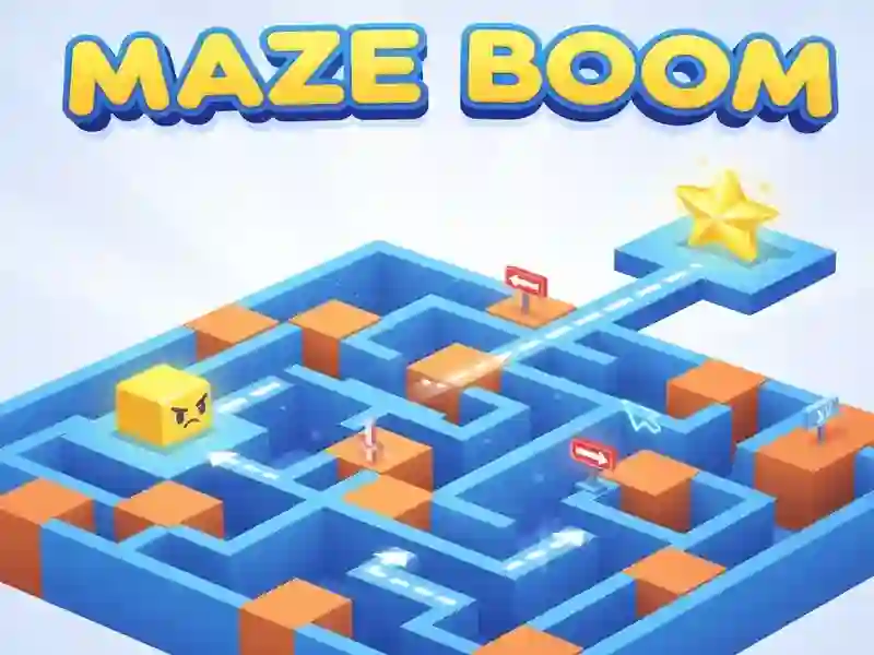 Spel Maze Boom på nätet
