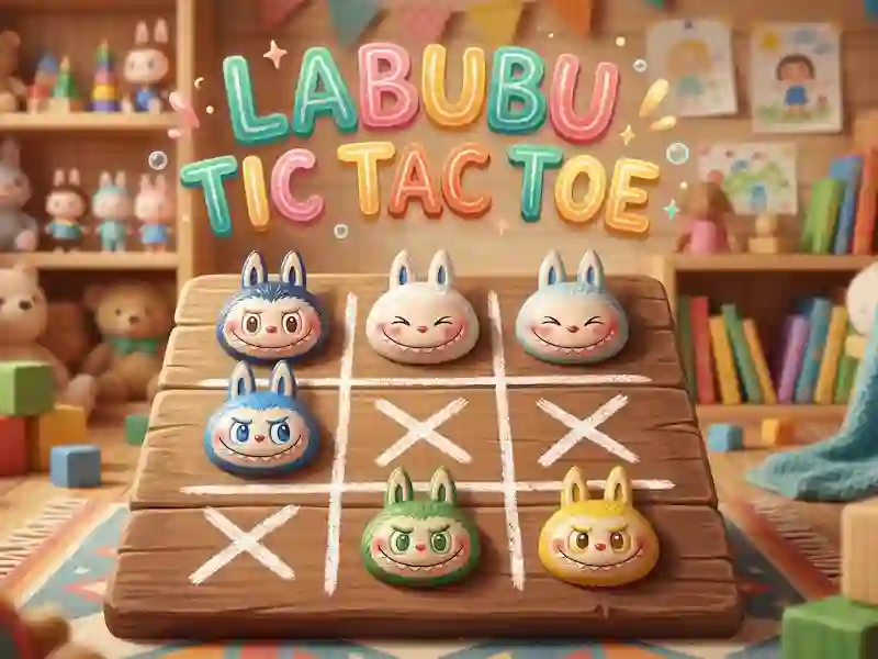 Spel Labubu Tic Tac Toe på nätet