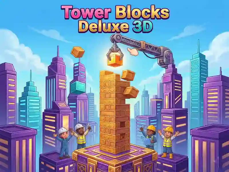Spel Tower Blocks Deluxe 3D på nätet