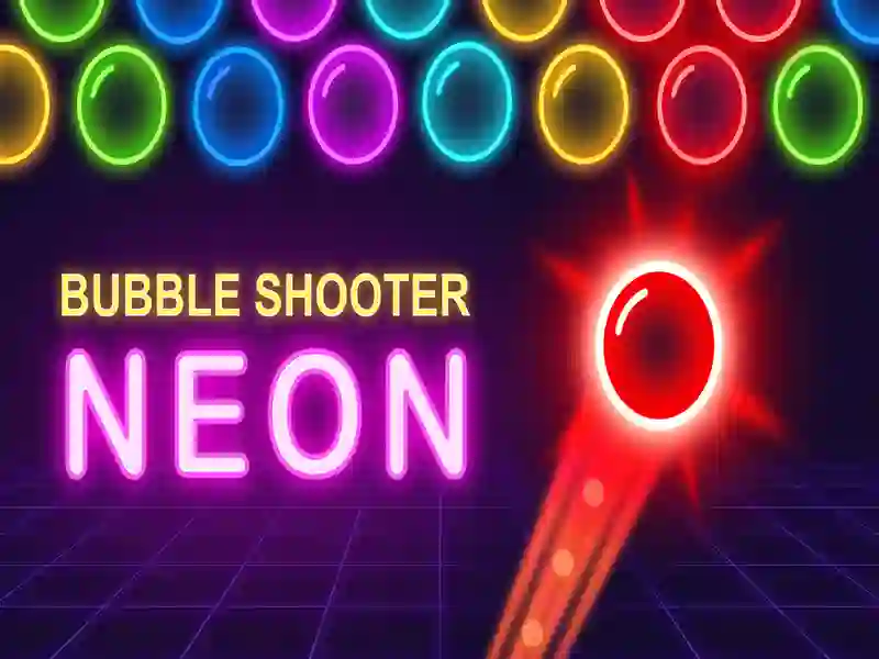 Spel Bubbelskytt neon på nätet