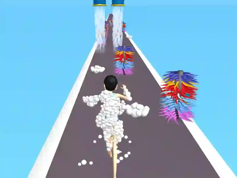 Spel Kör i skum på nätet