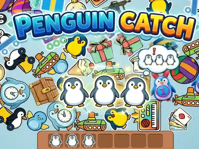 Spel Penguin catch på nätet