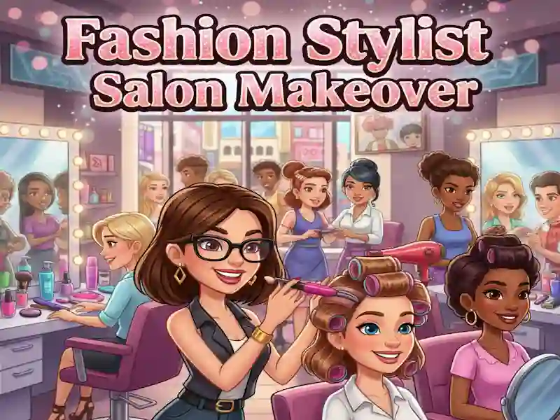 Spel Fashion Stylist Salong Makeover på nätet