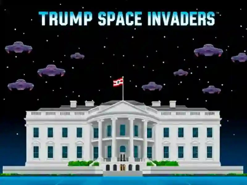 Spel Trump Space Invaders på nätet