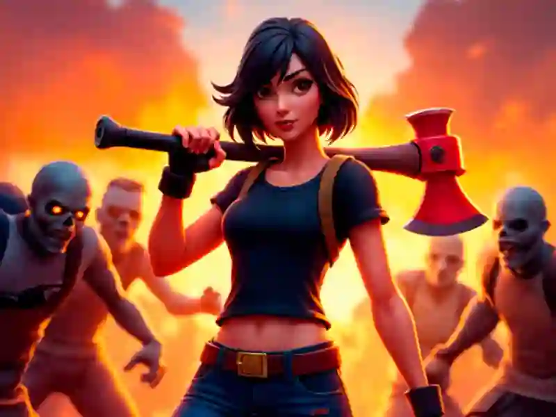 Spel Loop Survivors Zombie City på nätet