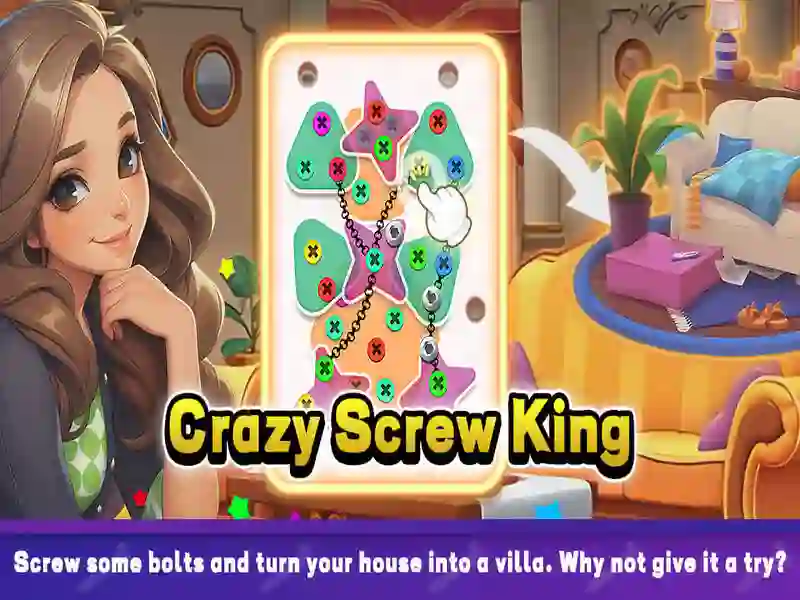 Spel Crazy Screw King på nätet