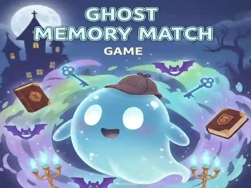 Spel Ghost Memory Match pÄ nÀtet Spel Ghost Memory Match pÄ nÀtet