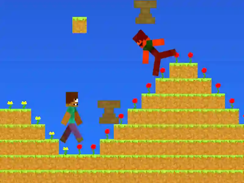 Spel Noob vs pro men anvil regn minecraft på nätet