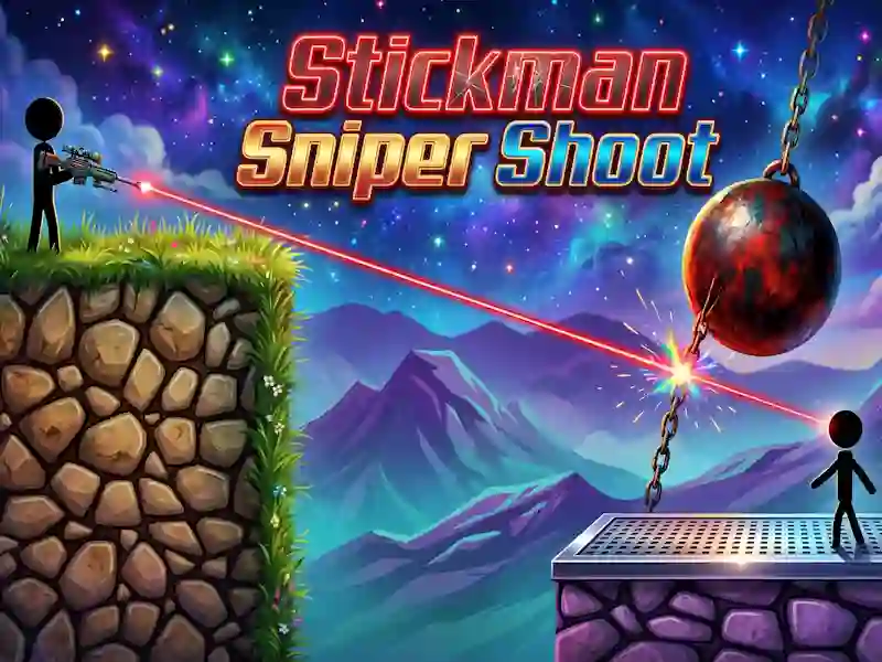 Spel Stickman Sniper Shoot på nätet