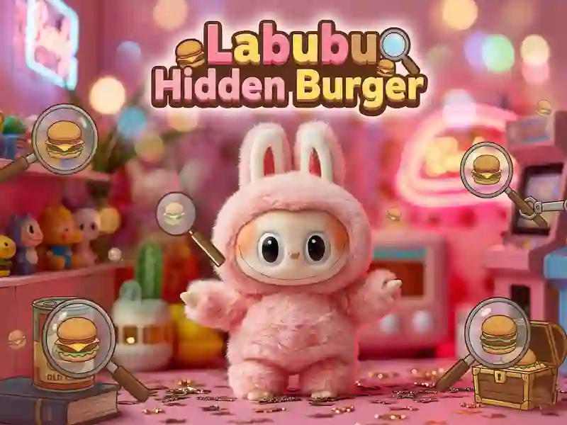 Spel Labubu Hidden Burger på nätet
