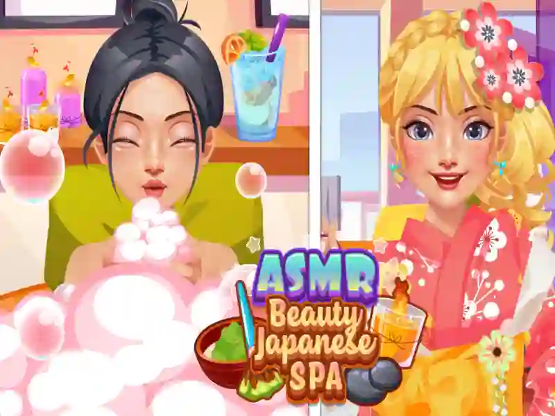Spel Asmr skönhet japansk spa på nätet