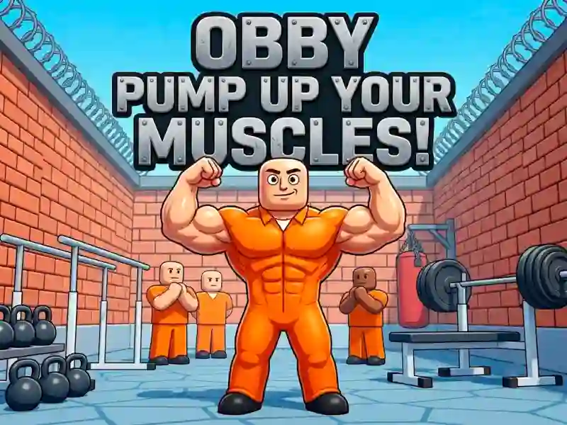 Spel Obby Pump Up Your Muscles! på nätet