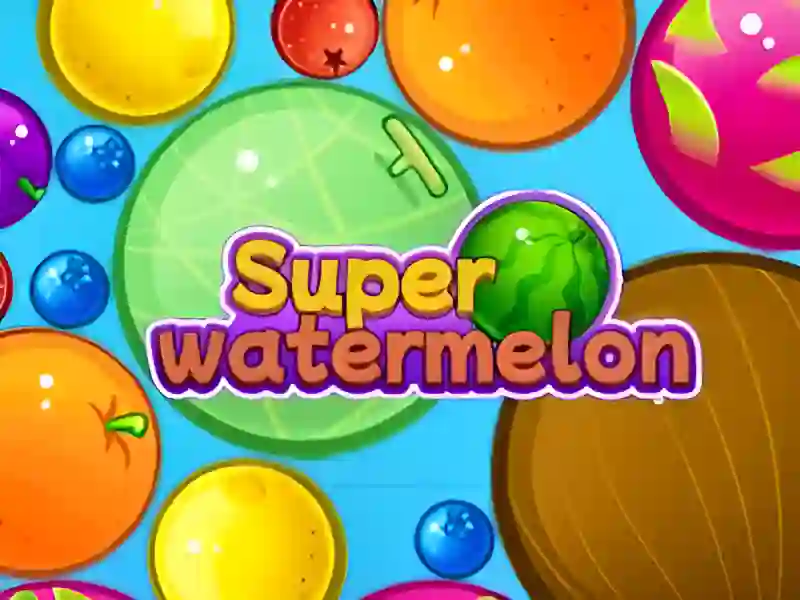Spel Super vattenmelon på nätet