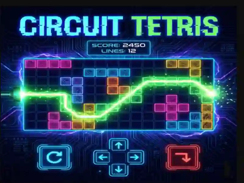 Spel Circuit Tetris på nätet