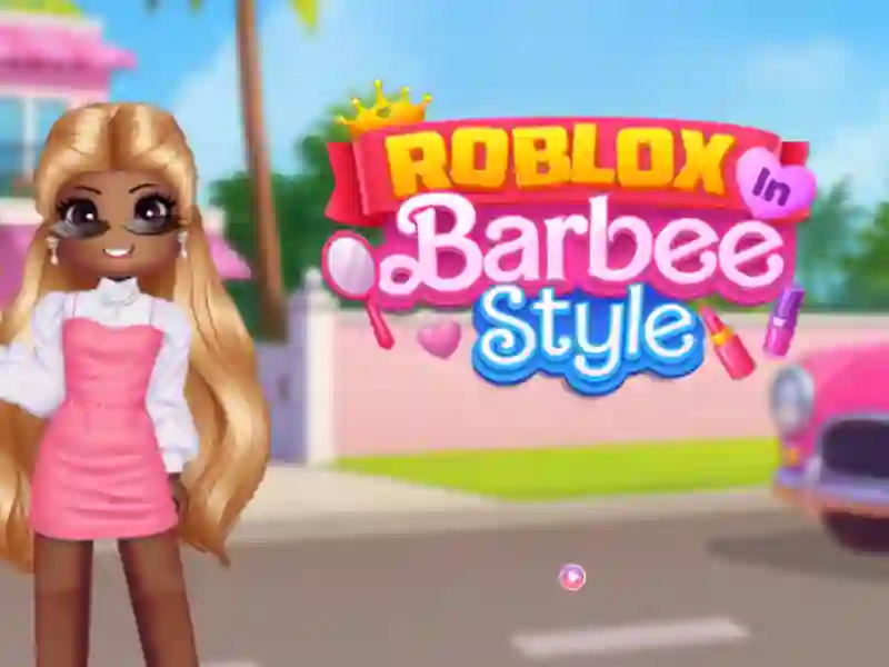 Spel Roblox i barbie-stil på nätet