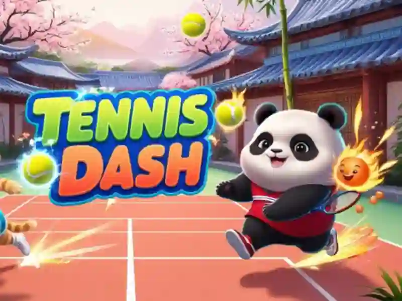 Spel Tennisstreck på nätet